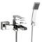 Single Lever External Bath Shower Mixer with Waterfall Spout and Hand Shower